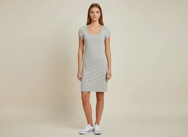 koszulka z a: Vila, Sukienka damska, XS — 6