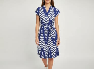 granatowe sukienki: Sukienka damska, rozmiar S — 7