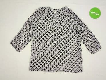 bluzka w geometryczne wzory: Up FASHION, Bluzka damska, rozmiar S — 3