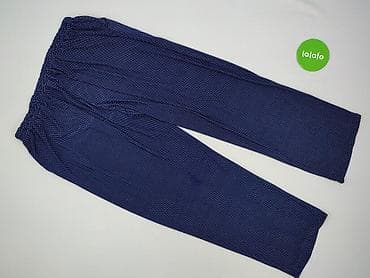 wide leg: Spodnie materiałowe damskie, rozmiar One size — 3