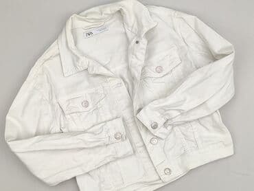 kurtka jeansowa z kożuszkiem zara: Zara, Kurtka jeansowa damska, rozmiar XS — 1