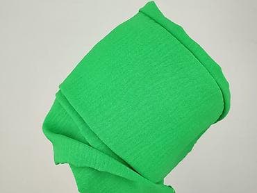 relaxy: Zielone, damskie spodnie o luźnym kroju - Fason: szerokie nogawki — 4