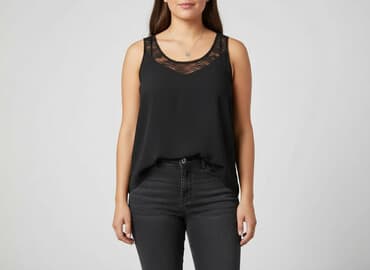 koszulki bez rękawów damskie karl lagerfeld: Top damski, rozmiar XL — 1