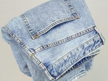 szerokie dżinsy z wysokim stanem: Vintage Denim, Jeansy damskie, M — 6