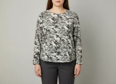 srebrne bluzki wieczorowe: Bluzka damska, rozmiar 2XL — 6