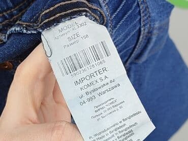 koszule siksilk: Spodnie jeansowe, Lincoln & Sharks, 13 lat, 158, stan - Bardzo dobry — 5