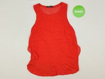 top z piórami reserved: Bershka, Bluzka damska, M — 2