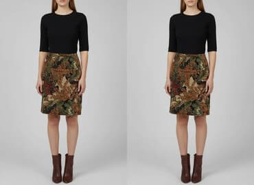 spódnice midi plisowane czarne: Spódnica damska, rozmiar M — 6