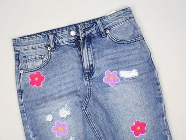 spódniczka dżinsowe z wysokim stanem: Spódnica damska, rozmiar S — 1