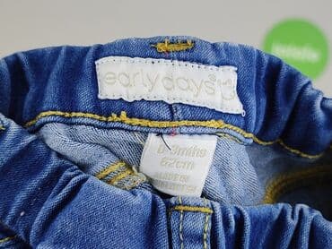 koszulki baseballowe: Spodnie jeansowe, EarlyDays, 1-3 m, stan - Bardzo dobry — 4