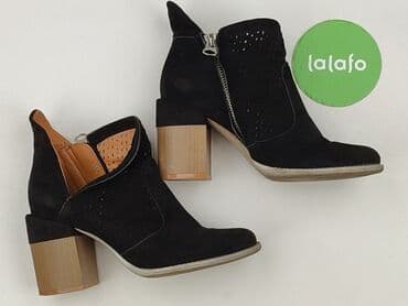 trzewiki damskie do sukienki: Botki damskie, 38 — 4