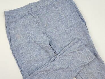 joggery lniane damskie: Spodnie materiałowe damskie, rozmiar S — 1