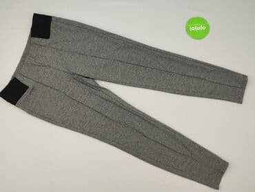 jakie rajstopy do srebrnej sukienki: Material trousers for women, size L (EU 40) — 2