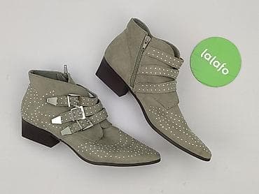 adidasy brokatowe: Forever 21, Botki damskie, rozmiar 39 — 2