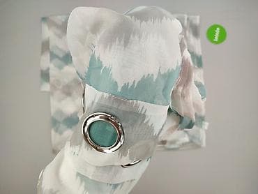 kieliszki: Zasłony na przelotkach – lekki woal, wzór zygzak - Typ: para zasłon — 4