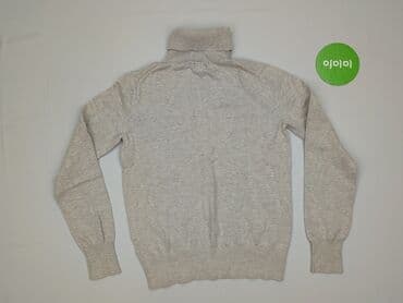sukienka z prążkowanej dzianiny h: H&M, Golf damski, rozmiar S — 3