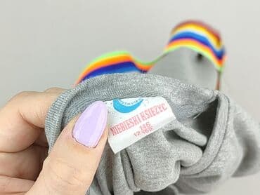 top z bufkami: Світшот, Niebieski Księżyc, 12 р., 146-152 см, стан - Ідеальний — 5