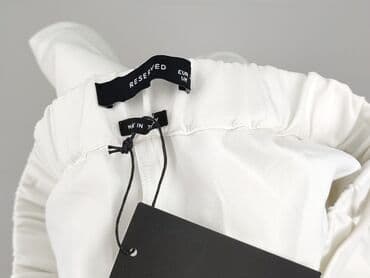 reserved legginsy z wysokim stanem: Spodnie materiałowe damskie, rozmiar S — 4