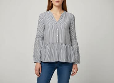 marynarka damska w jodełkę: Yessica, Bluzka damska, rozmiar M — 7