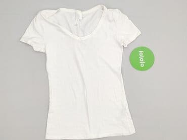 koszulka z numerem h m: H&M Basic, T-shirt damski, rozmiar XS — 2