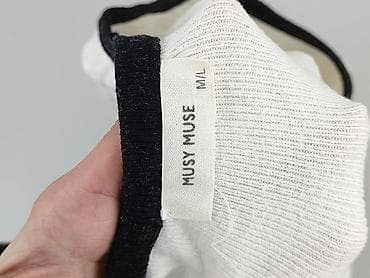 biale gladka bluzki: Musier, Bluzka damska, rozmiar L — 4