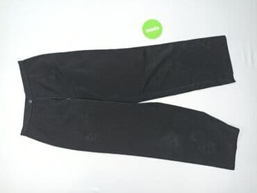 zara woskowane spodnie: Material trousers for women, size 2XL (EU 44) — 3