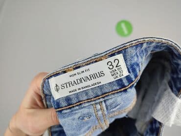 jeans mom slim fit stradivarius: Stradivarius, Jeansy damskie, 2XS — 4