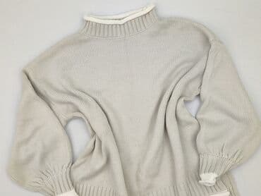 liliowy sweter stylizacje: Sweter damski, L — 1
