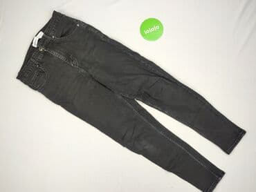 czarne jeansy bershka: Bershka, Jeansy damskie, rozmiar M — 2