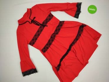 długa sukienki czerwona na wesele: Pakuten, Sukienka damska, rozmiar S — 2