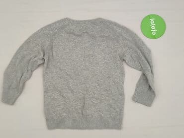 allegro sweterki azurowe: Sweatshirt, H&M, 5-6 years, 110-116 cm, condition - Very good — 3