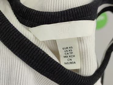hm bluzki z krótkim rękawem: H&M, Top damski, rozmiar XS — 4