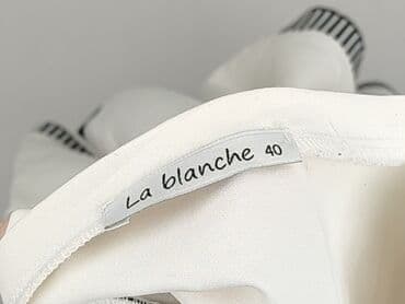 biale bluzki z kolnierzykiem: Blanche, Bluzka damska, rozmiar M — 6