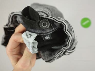 bermudy i szorty: Spodnie jeansowe, 11 lat, 146, stan - Idealny — 4