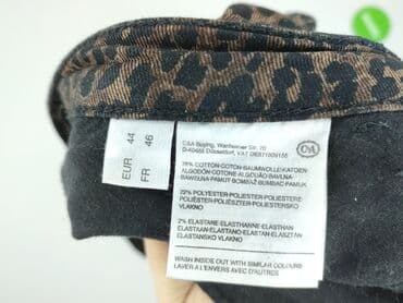 oversize spodnie: Yessica, Spodnie materiałowe damskie, rozmiar 2XL — 5