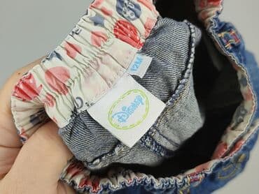 sukienki dla 12 latki: Spodnie jeansowe, Disney, 9-12 miesięcy, stan - Bardzo dobry — 4