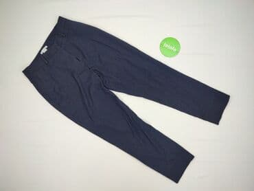 jaki kolor rajstop do granatowej sukienki: H&M, Spodnie materiałowe damskie, rozmiar M — 2