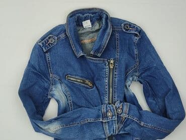 dżinsy motocyklowe damskie: Kurtka jeansowa damska, rozmiar L — 1
