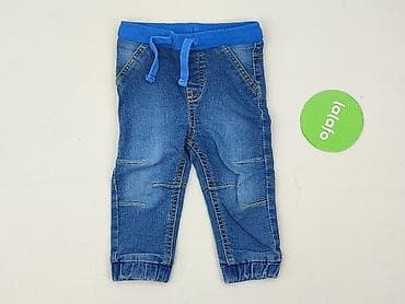 pull and bear white top: Spodnie jeansowe, Pepco, 9-12 miesięcy, stan - Idealny — 2