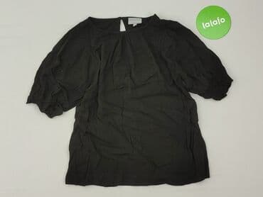 bluzki z bufiastymi rękawami czarne: Oliver Bonas, Bluzka damska, rozmiar S — 2