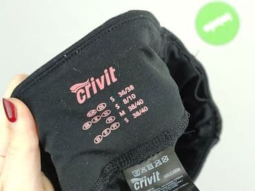 lidl ocieplane legginsy: Crivit, Spodnie 3/4 damskie, rozmiar S — 4
