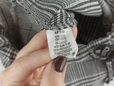 spodnie dresowe dynamic: Spodnie materiałowe damskie, S — 4