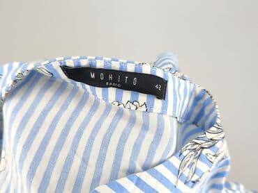 koszulka z długim rękawem w paski: Mohito, Bluzka damska, XL — 4