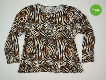 bluzki w panterkę duże rozmiary: Bluzka damska, rozmiar 2XL — 2