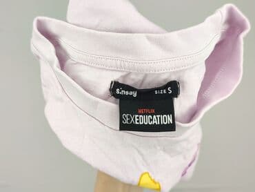 lilac t shirty: Sinsay, Women`s T-shirt, size S — 5