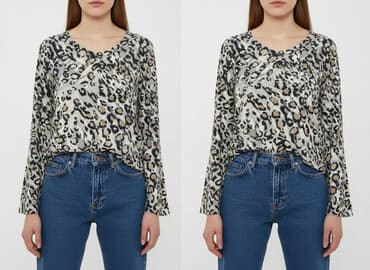 ubrania z kotem: Bluzka damska, rozmiar S — 8