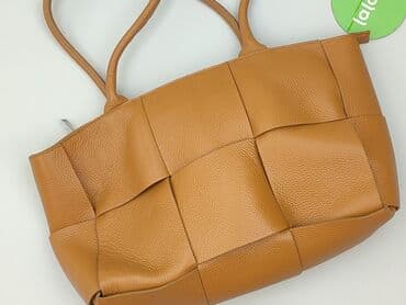 brązowa torebka: Torebka, Vera Pelle, stan - Bardzo dobry — 6