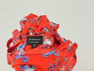 reserved bluzka czerwona: Bluzka damska, rozmiar XS — 4