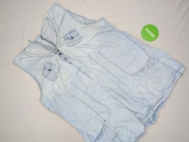 bluzki jeansowe: Denim, Bluzka damska, rozmiar 5XL — 2