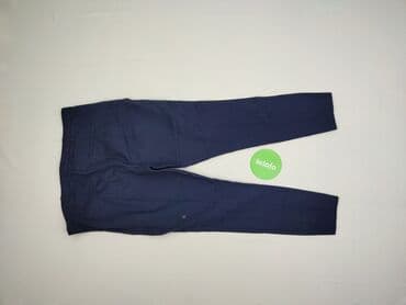 woskowane legginsy z wysokim stanem zara: River Island, Spodnie materiałowe damskie, rozmiar XL — 3